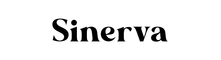Sinerva  Frei Schriftart Herunterladen
