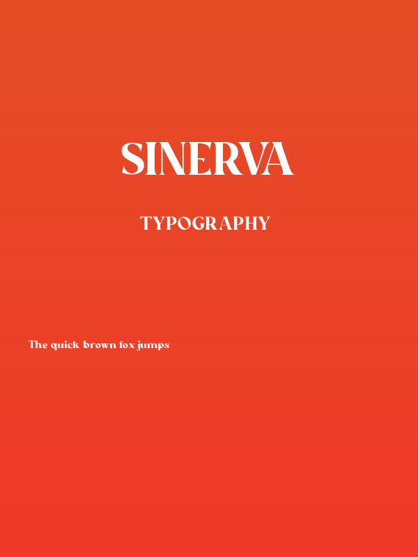 Sinerva Poster