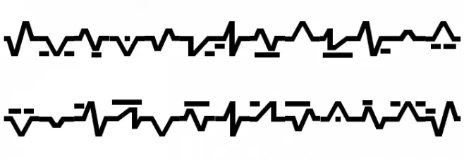 Sinescript Caratteri MAIUSCOLE
