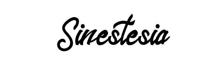 Sinestesia   baixar fontes gratis