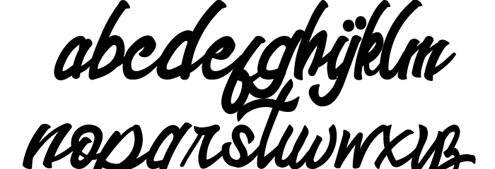 Sinestesia Font LOWERCASE