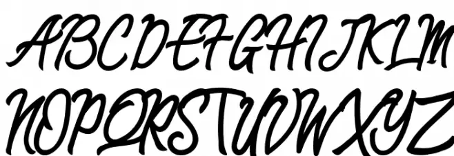 Sinestesia Font Litere mari