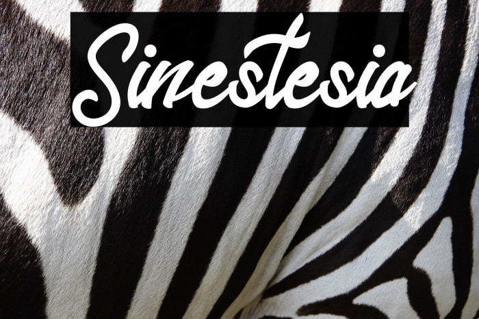 Sinestesia Example 1