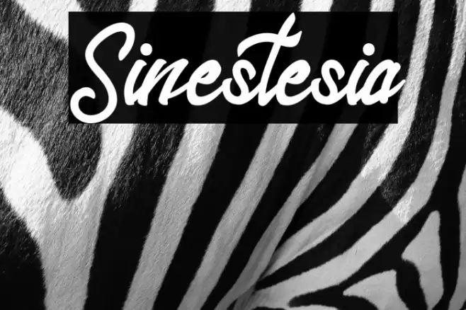 Sinestesia Font examples