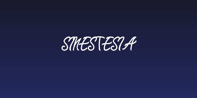 Sinestesia Social Header