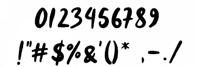 Sinestta Font OTHER CHARS