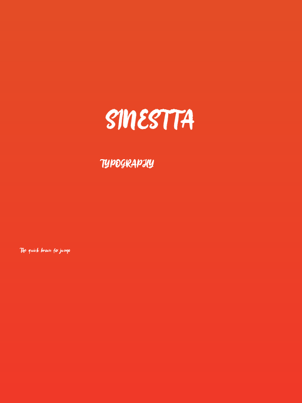 Sinestta Poster