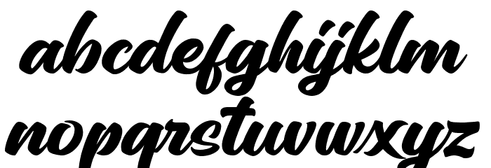 Sinethar Font LOWERCASE