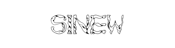 Sinew  नि: शुल्क फ़ॉन्ट्स डाउनलोड