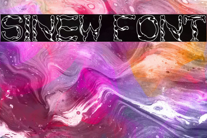 Sinew Font examples