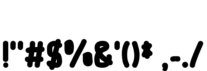 Sinewy - Personal Use Only Font OTHER CHARS