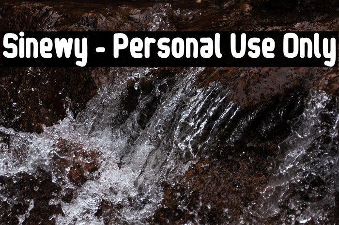 Sinewy - Personal Use Only Example 1