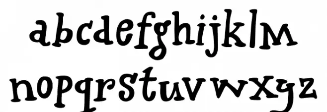 Sing Along DEMO Regular Schriftart Kleinbuchstaben