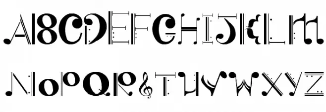 Sing With Me Regular Schriftart Groß
