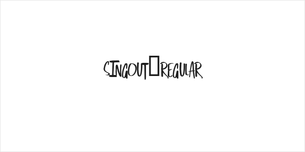SingOut-Regular Logo