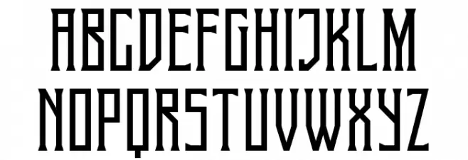 Singa Serif DEMO Schriftart Groß