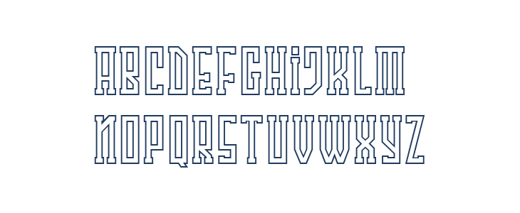 Singa Slab OL DEMO Lowercase