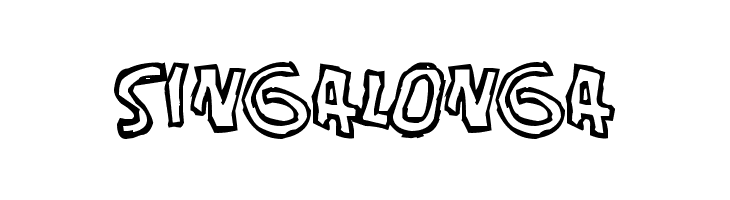 Singalonga  font caratteri gratis