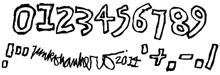 Singalonga Font OTHER CHARS