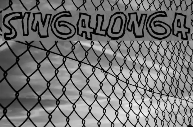 Singalonga Font examples