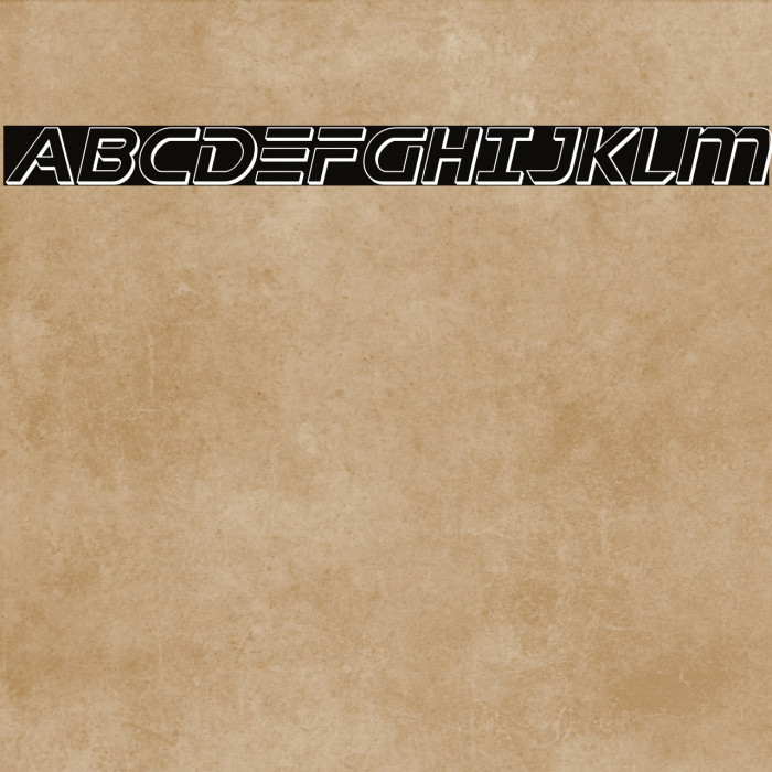 Singapore Sling 3D Italic Example 1