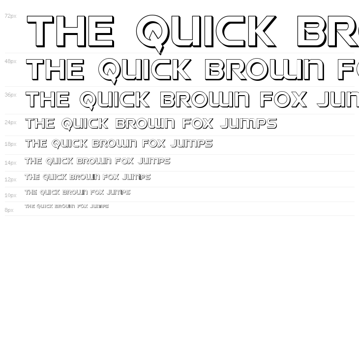 Singapore Sling 3D Waterfall