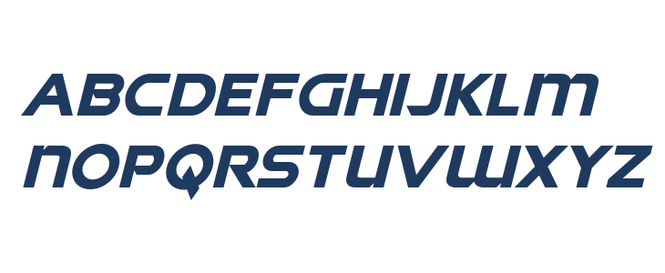 Singapore Sling Bold Italic Lowercase