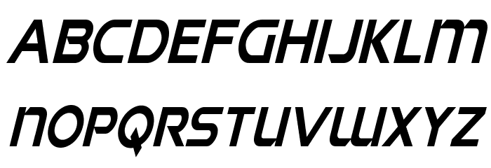 Singapore Sling Condensed Italic Font Litere mici