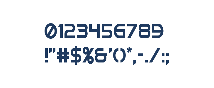 Singapore Sling Condensed Other Characters