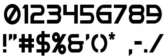 Singapore Sling Condensed Font OTHER CHARS