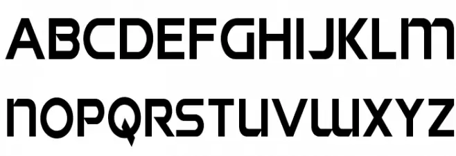 Singapore Sling Condensed Schriftart Kleinbuchstaben