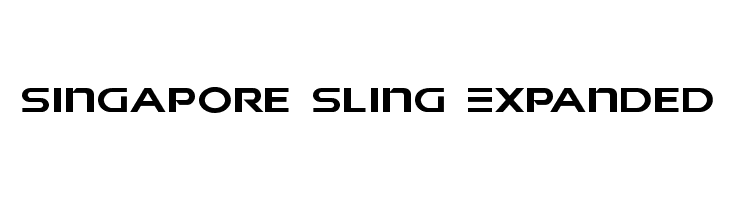 Singapore Sling Expanded  لخطوط تنزيل