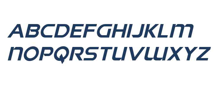 Singapore Sling Italic Lowercase