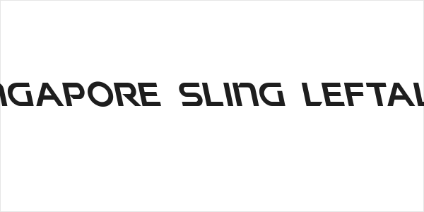 Singapore Sling Leftalic Logo