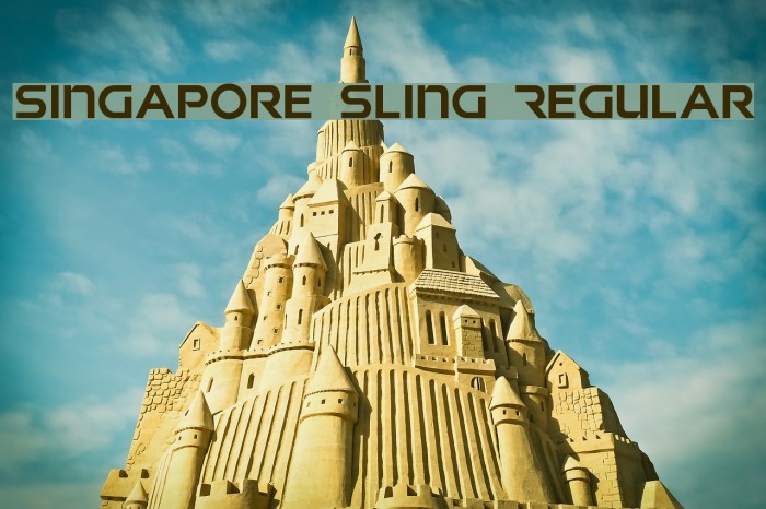 Singapore Sling Regular Example 2