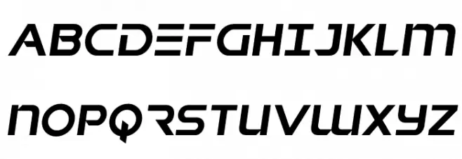 Singapore Sling Semi-Italic 字体 大写