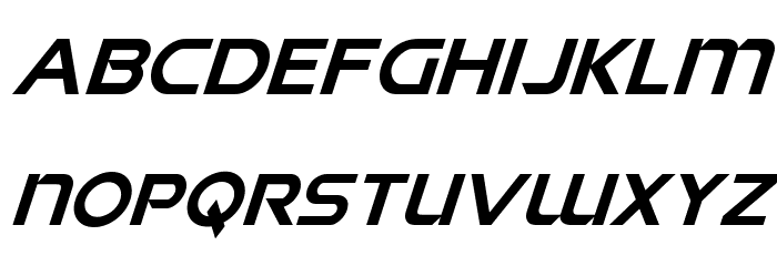Singapore Sling Super-Italic Font LOWERCASE