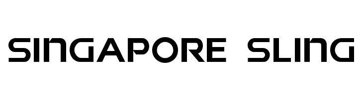 Singapore Sling  免费字体下载