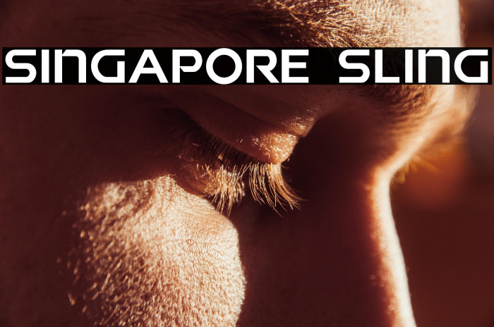 Singapore Sling Example 3