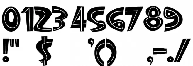 Singapore Font OTHER CHARS