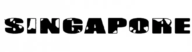 Singapore  Frei Schriftart Herunterladen
