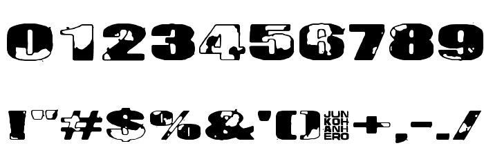 Singapore Font OTHER CHARS
