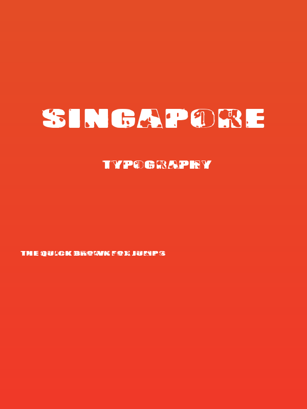 Singapore Poster