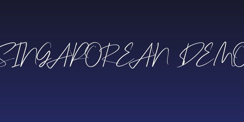 Singaporean Demo Social Header