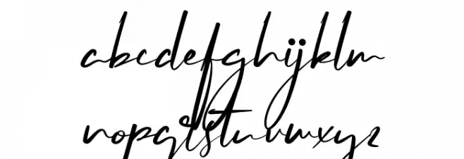 Singaporean Demo Caratteri MINUSCOLO