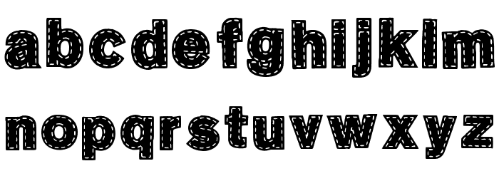 Singer Mears Font LOWERCASE