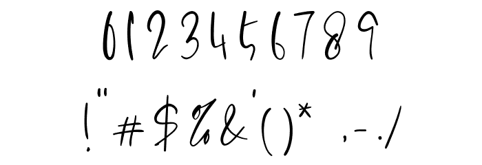 Singgiata Font OTHER CHARS