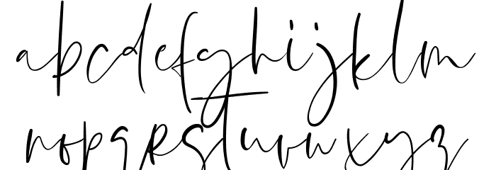 Singgiata Font LOWERCASE