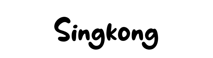 Singkong  Frei Schriftart Herunterladen