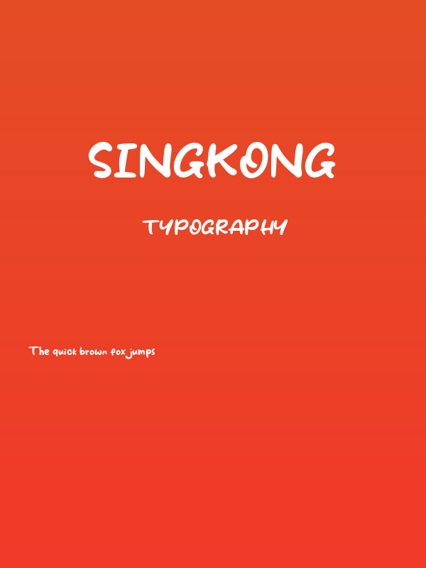 Singkong Poster